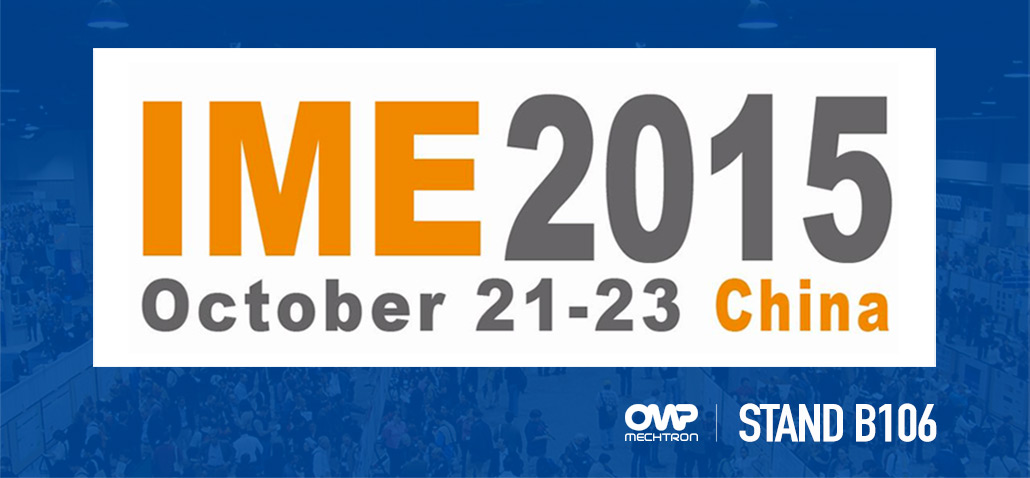 OMP Mechtron Shanghai parteciperà a IME