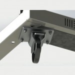 19’’ Rack cabinet ALPI Series - Crosspiece with castors