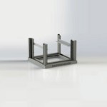 19’’ Rack cabinet ALPI Series - Fixed rails