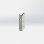 19” Lateral brackets 3U with handle holes