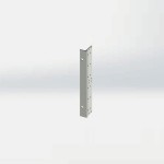 19” Lateral brackets 6U EMI