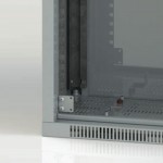 ETSI Rack cabinet 600 X 300 X 2200 - 19" Rack adaptors 2