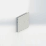 Extruded Side panels 6U deep 220 with handle holes