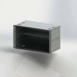 Subrack CPCI 6U 84TE for PCB deep 160