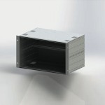 Subrack CPCI 6U 84TE for PCB deep 220