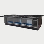 Struttura sottocassa IP55 schermata